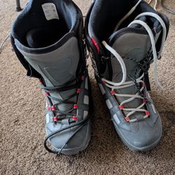 SNOWBOARDING SHOES $40obo