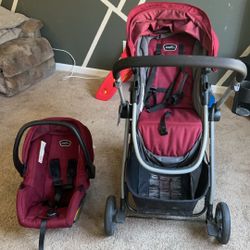 Car seat and stroller 