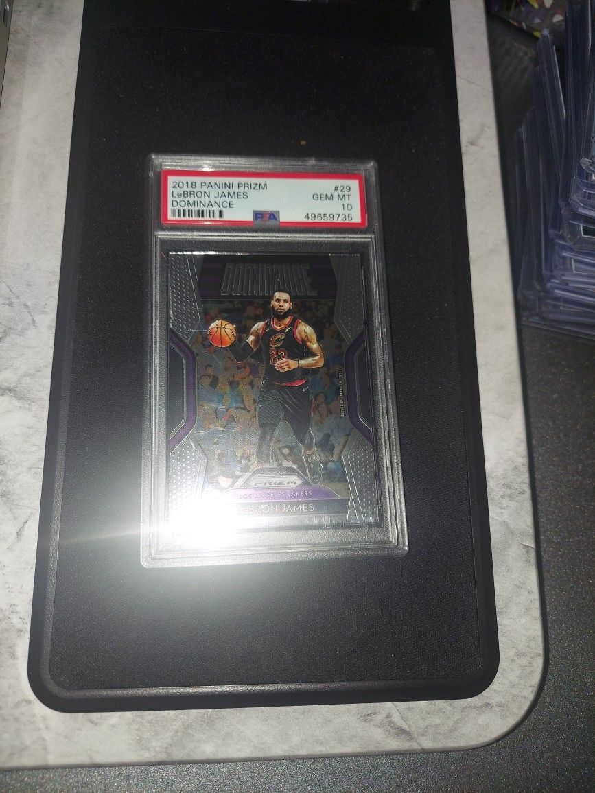 2018 Panini Prizm Basketball Lebron James #29 