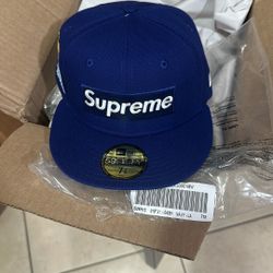 Supreme Box Logo New Era Fitted Hat