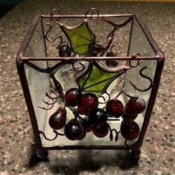 Grape Tea light Candle Holder