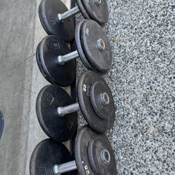 Dumbbells 25bls X2 . 35bls X2 