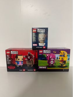 Lego brick heads