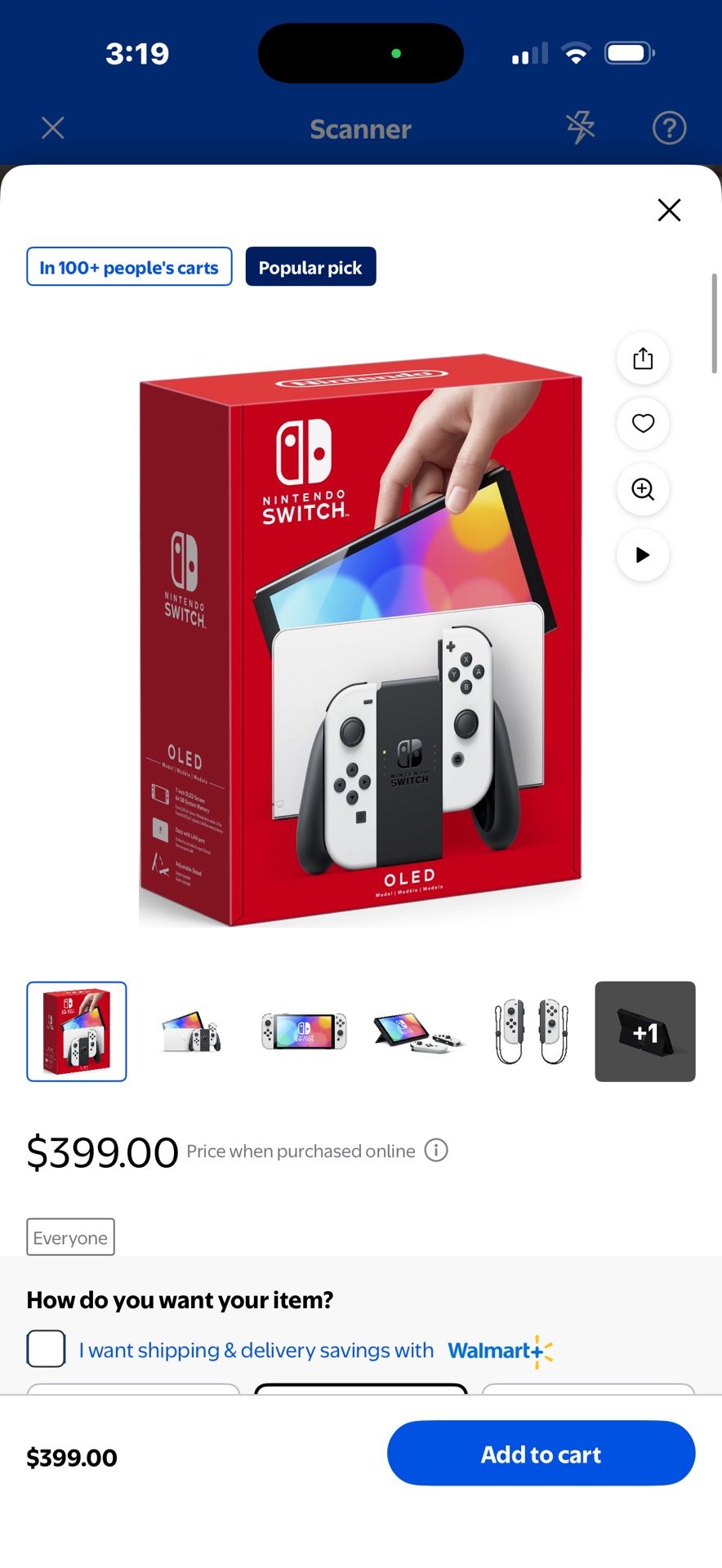 Nintendo Switch Oled New