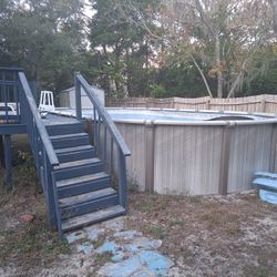 Free Above ground pool  