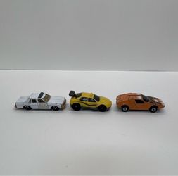 Yat Ming Pontiac Matchbox Super GT Hot Wheels McDonalds 3pc Vintage Lot