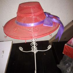 Red Hat Society Jewelry Holder