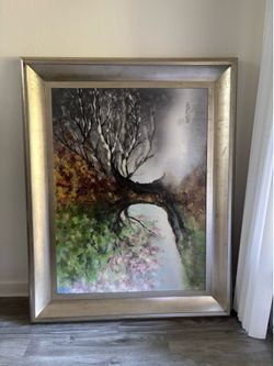 Large framed wall art
