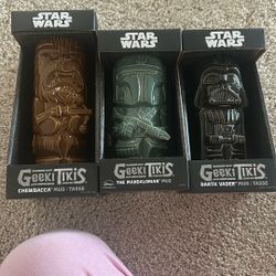 Star Wars Tiki Mugs 