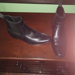 Mens Size 9.5 Hugo Boss Chelsea Boots