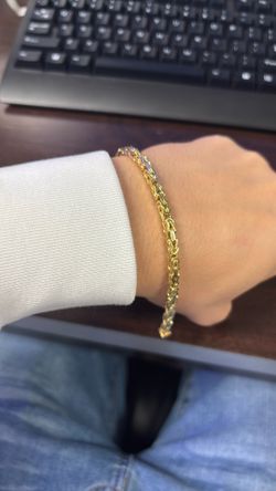 14k Byzantine Bracelet
