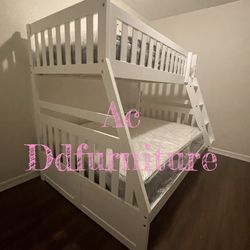 Bunk Bed With Mattress 