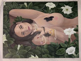 Girl In Pearls
