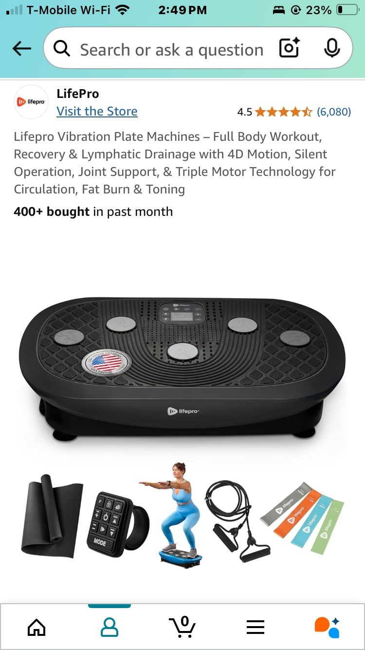 LifePro Plus Vibration Plate Machine
