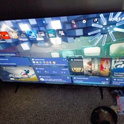 PS5 And 58 Inch Smart Tv 