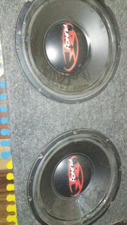 Rockford Fosgate 12 " Speakers