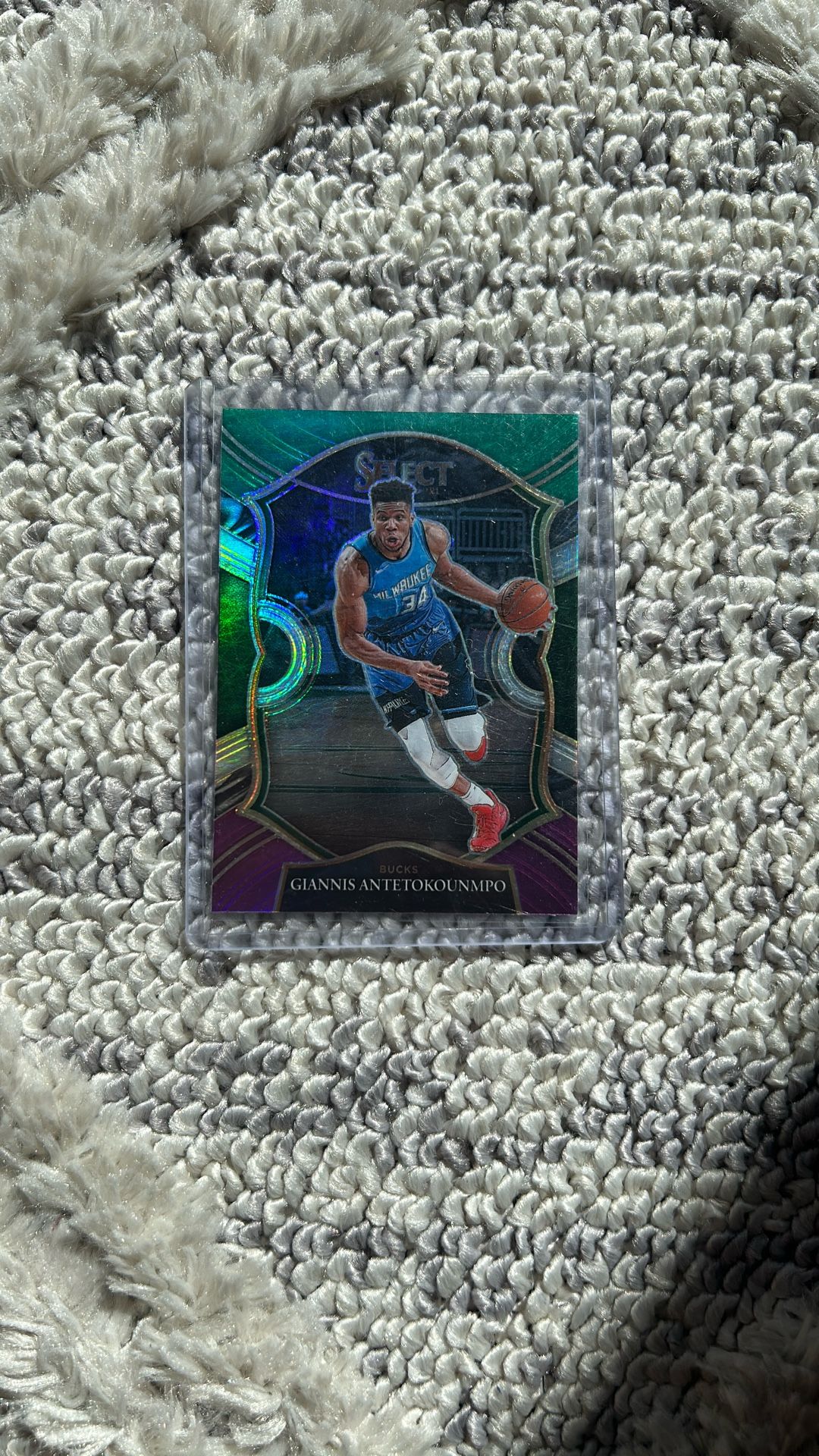 Giannis Antetokounmpo Select Basketball Card - Text If Trade