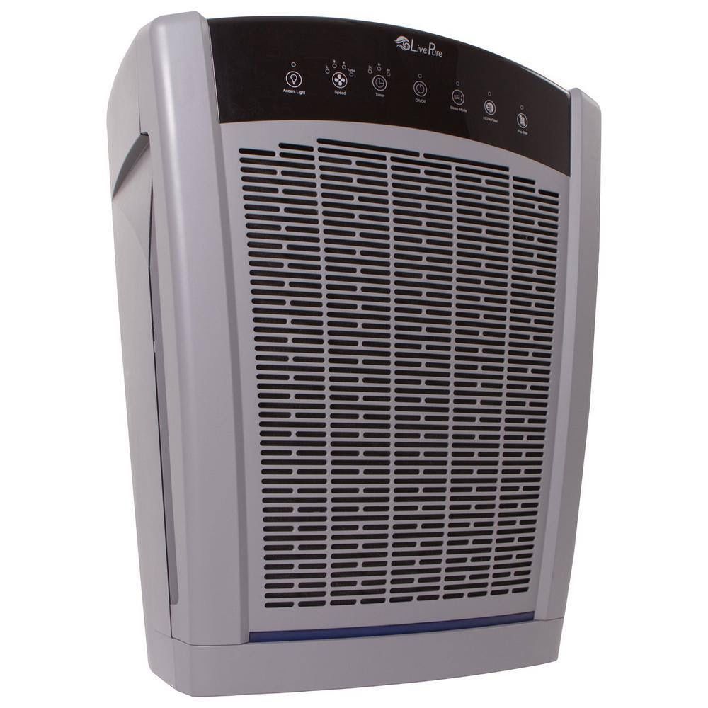 LivePure Bali Multi-Room True HEPA Console Air Purifier-Model:LP550THP