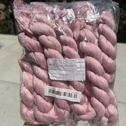 5 Pink Cheesecloth Table Runners 10ft Each, For Wedding, Baby Shower, bridal Shower Decorations 