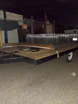 Flat bed Utility trailer