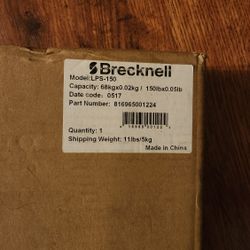 Brecknell scale 150lbs capacity