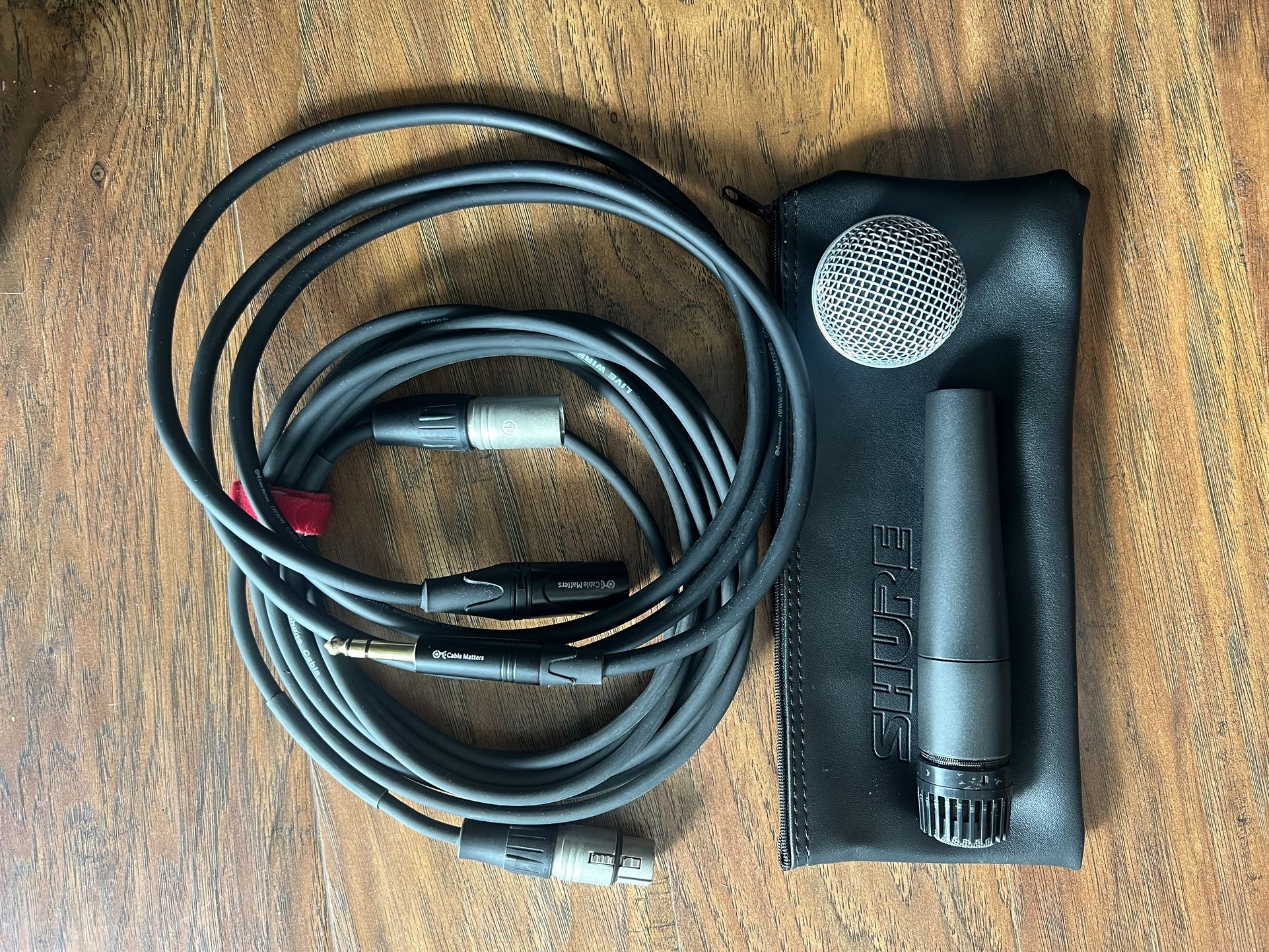 Shure SM57 And Cables