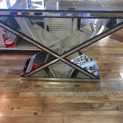 Mirror Console Table 