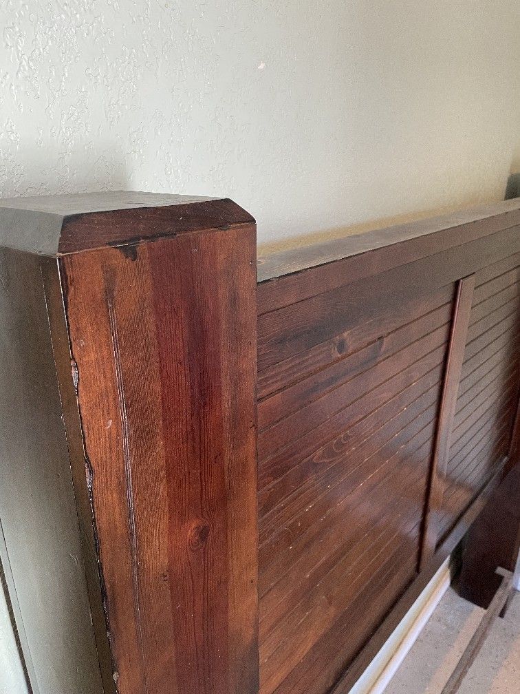 Bed Frame And Dresser