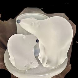 Party Lite Polar Bear Votive Holder