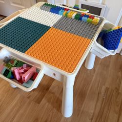 Kids Lego Table Set