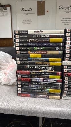 Lot of 80 ps2 games