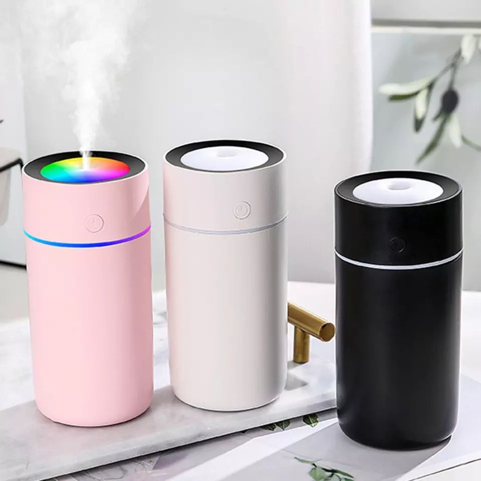Electric Humidifier Essential Aroma Oil Diffuser Air Humidifier USB Mini Mist Maker LED Light USB Colorful LED Night Lamp