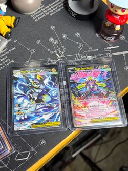 Two SPECIAL ILLUSTRATION RARE POKEMON