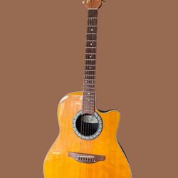 Ovation Standard Balladeer acoustic-electric guitar model Number 1861 Made In The USA