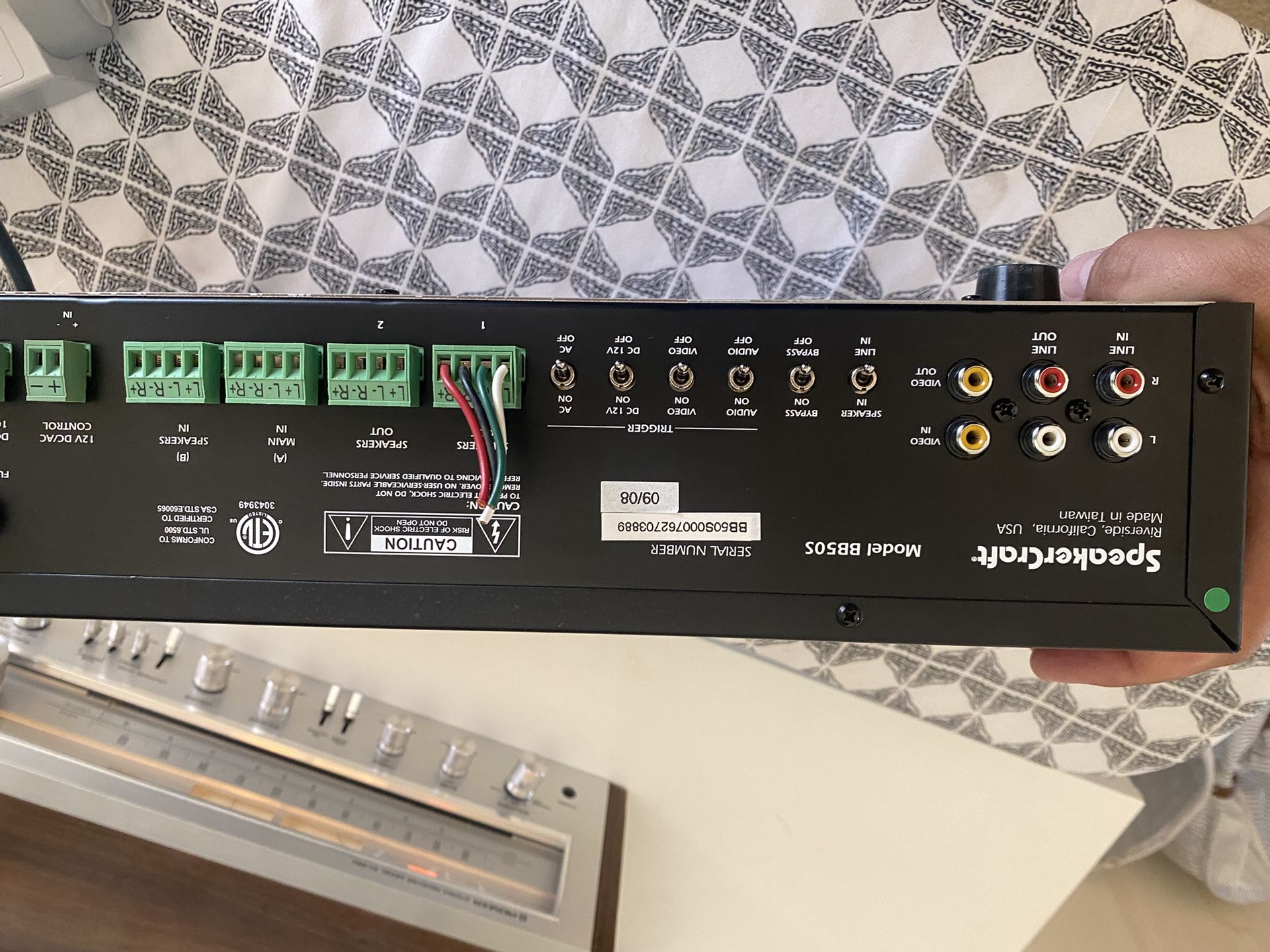 Speakercraft Multichannel Amps BB50S