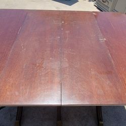 Breakfast TABLE ONLY ( NO CHAIRS) NO HOLDS,  SOLID WOOD  $ 40