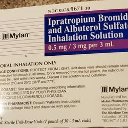 Nebulizer Treatment