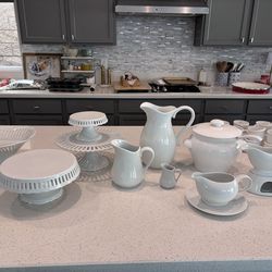 White Serveware $250 OBO