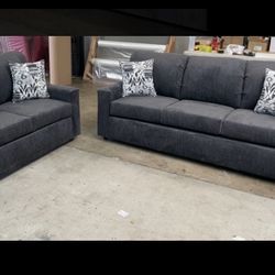 Brand New Super Plush Comfy Sofa Loveseat Set 