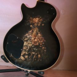 Adam Jones Signature Epiphone Les Paul Antique Silverburst ART Series 