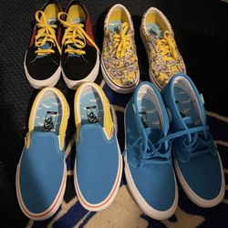 Lot Of Simpson Vans 