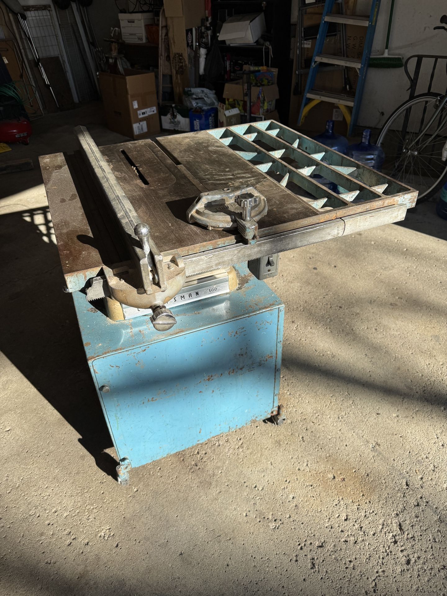 CRAFTSMAN 100 Table Saw (1960 Gold Version)