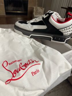 Christian Louboutin Astroloubi Flat WHITE/BLACK