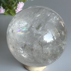 Clear Quartz Sphere 🌈