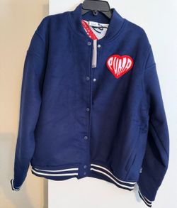 Men's Puma Sticker Pack Basketball Varsity Jacket