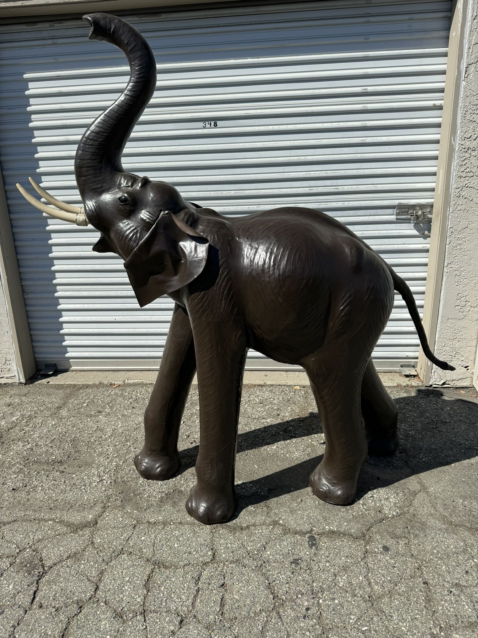 5 Feet Leather Elephant Beautiful