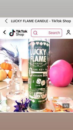 Lucky Flame Money Manifesting Candle