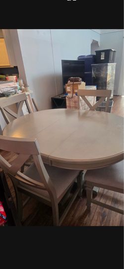 Dinner set 4 chairs
