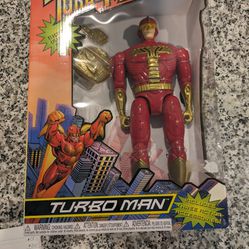 Talking Turbo Man Action Figure