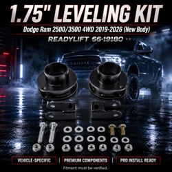 🔥 1.75" LEVELING KIT - DODGE RAM 2500/3500 4WD 2019-2026 (NEW BODY) 🔥